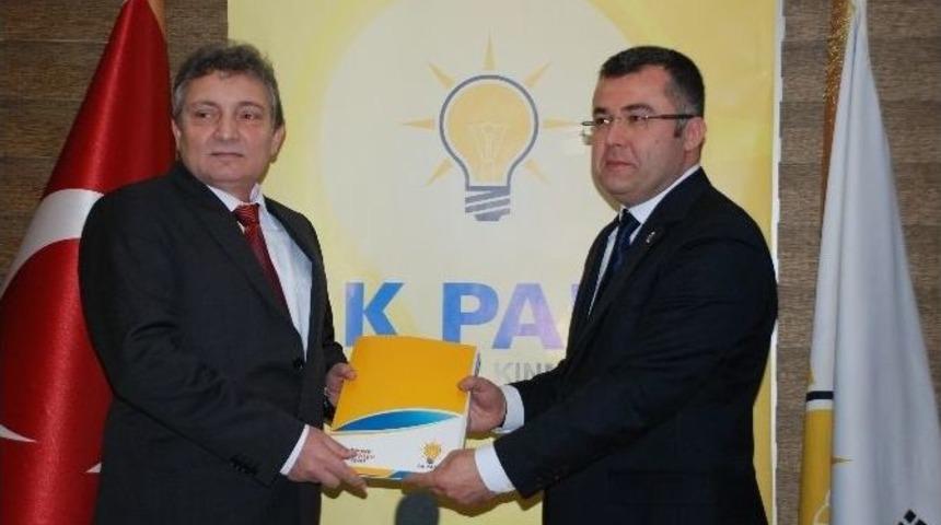 İş Adamı Orhan Aydın Milletvekilli Aday Adaylığı M&uuml;racaatı Yaptı