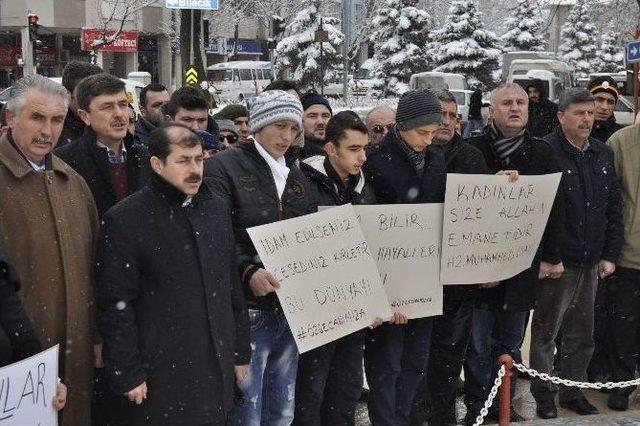 Yenişehir Ak Parti Ve Mhp Özgecan’ın Öldürülmesini Protesto Etti