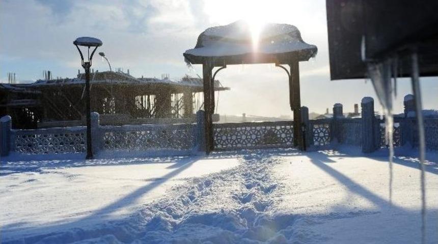 Aksaray&rsquo;da Kar Yağışı