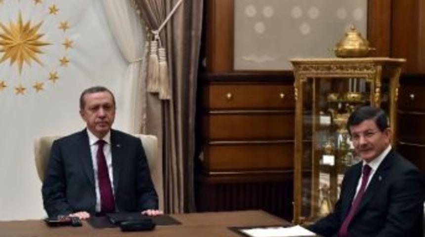 Cumhurbaşkanı Erdoğan, Başbakan Davutoğlu&rsquo;nu Kabul Etti