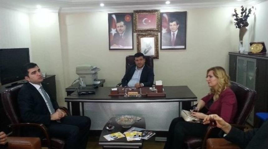 Akdağ İl&ccedil;e Teşkilatlarını Ziyaret Etti