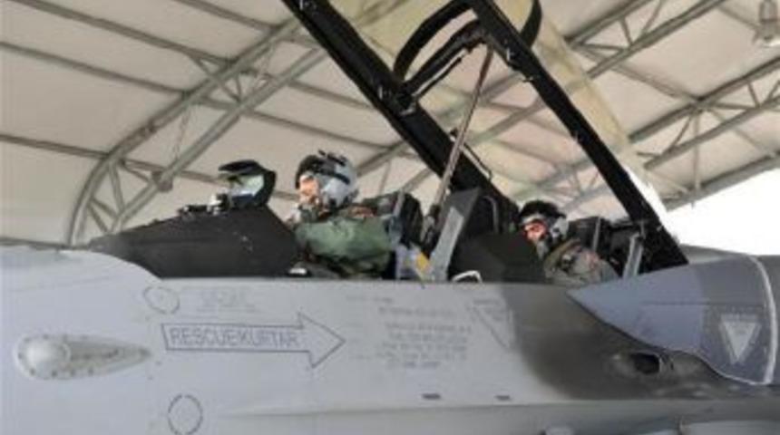 Turkish Air Force Commander In Fly-Past Near Aegean Islands