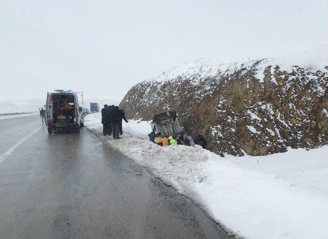 Hasta Ziyaretine Giderken Kaza Yaptılar