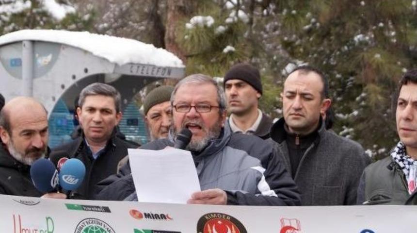 Kardeşlik Ve İyilik Platformu'ndan Şiddet Protestosu