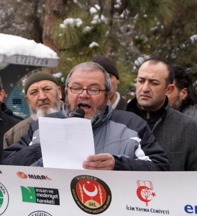 Kardeşlik Ve İyilik Platformu'ndan Şiddet Protestosu