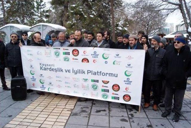 Kardeşlik Ve İyilik Platformu'ndan Şiddet Protestosu