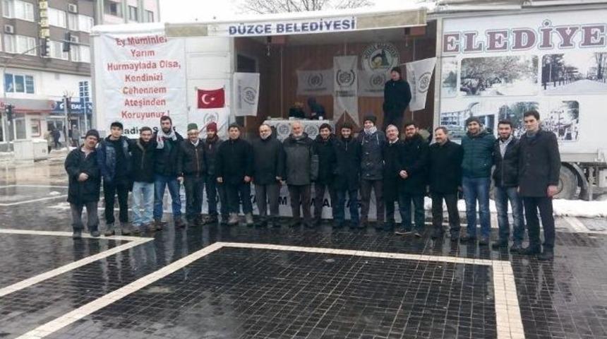 Yardım Tır&rsquo;ları Yola &Ccedil;ıktı