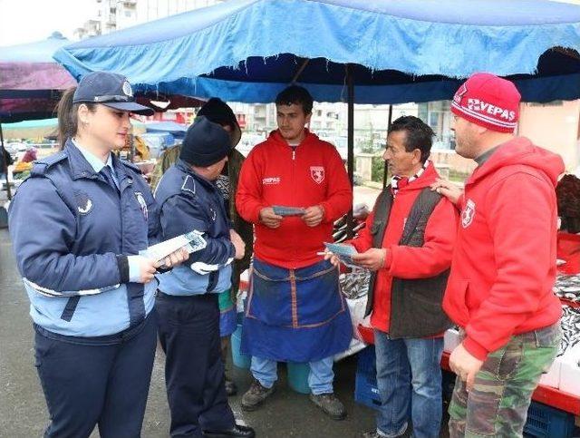 Atakum’da Dilenci Mücadelesi