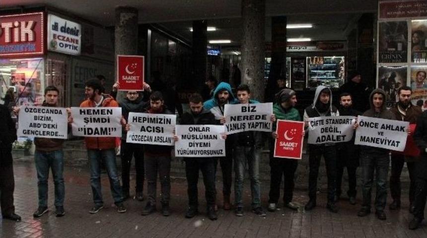 Özgecan Ve 3 Abd’li Müslüman İçin Eylem