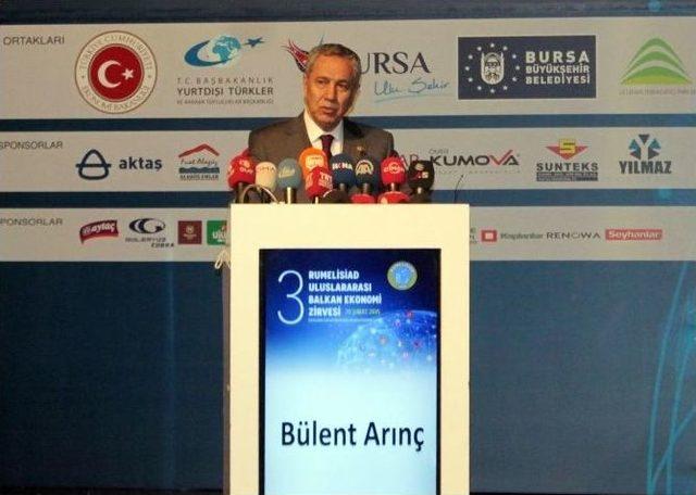 Arınç: “güven Veren Türkiye Ekonomisi Devam Edecek”