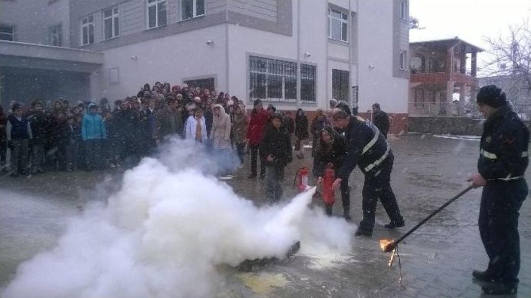 İznikli &Ouml;ğretmenlere Yangın Eğitimi