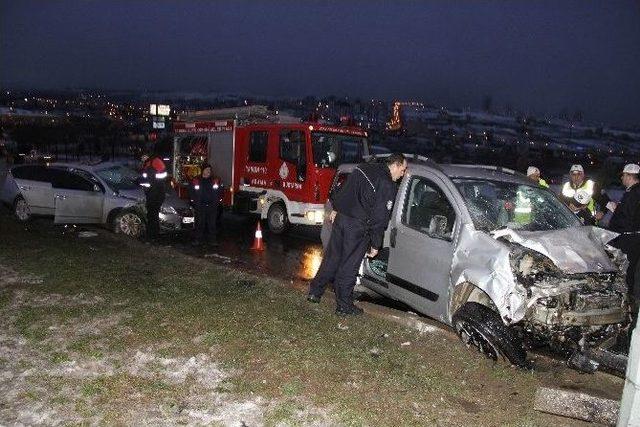 Samsun’da Trafik Kazası: 1 Ölü, 2 Yaralı