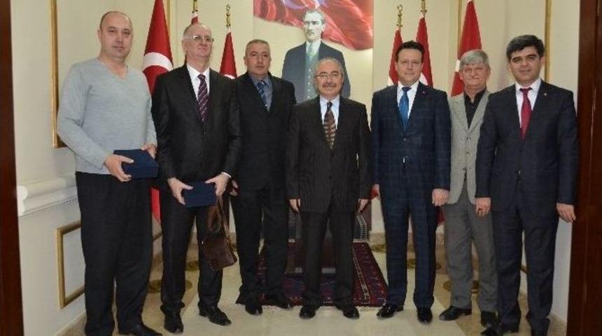 Maglaj Heyeti Balıkesir Protokol&uuml;n&uuml; Ziyaret Etti