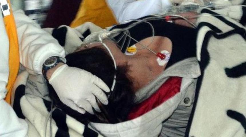 Sobadan Zehirlenen Kadın Hastaneye Kaldırıldı