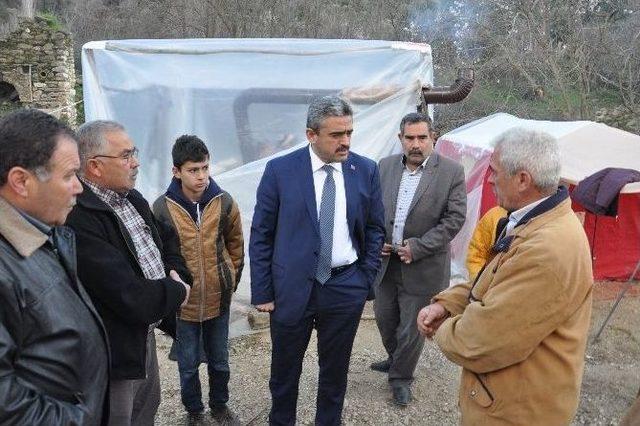 Başkan Alıcık, Zor Durumda Kalan Aileye Sahip Çıktı