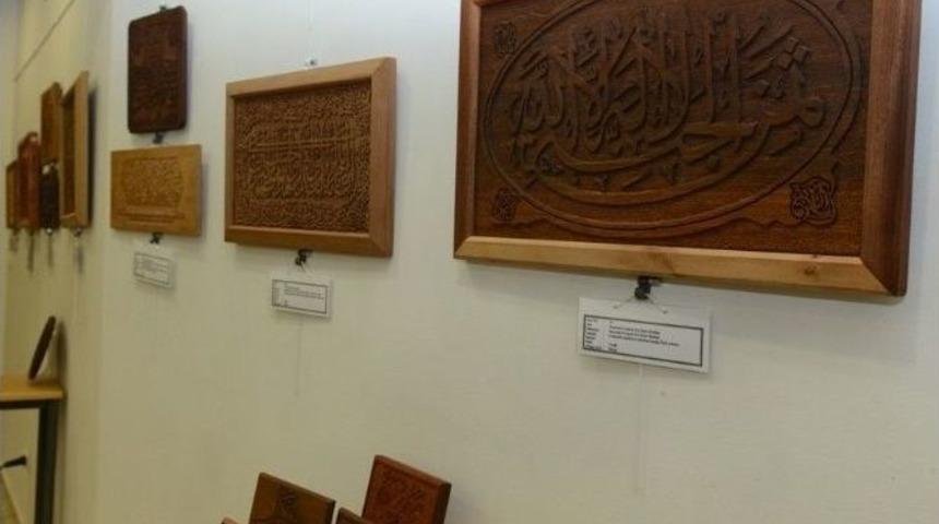 Ahşabın Hatla Buluştuğu Sergi