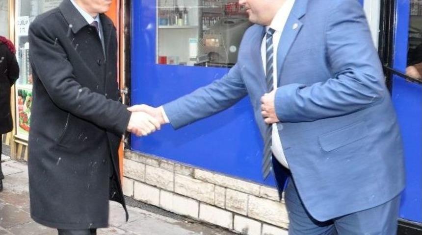 Vali Ataklı Başkan Ko&ccedil;ak&rsquo;ı Ziyaret Etti