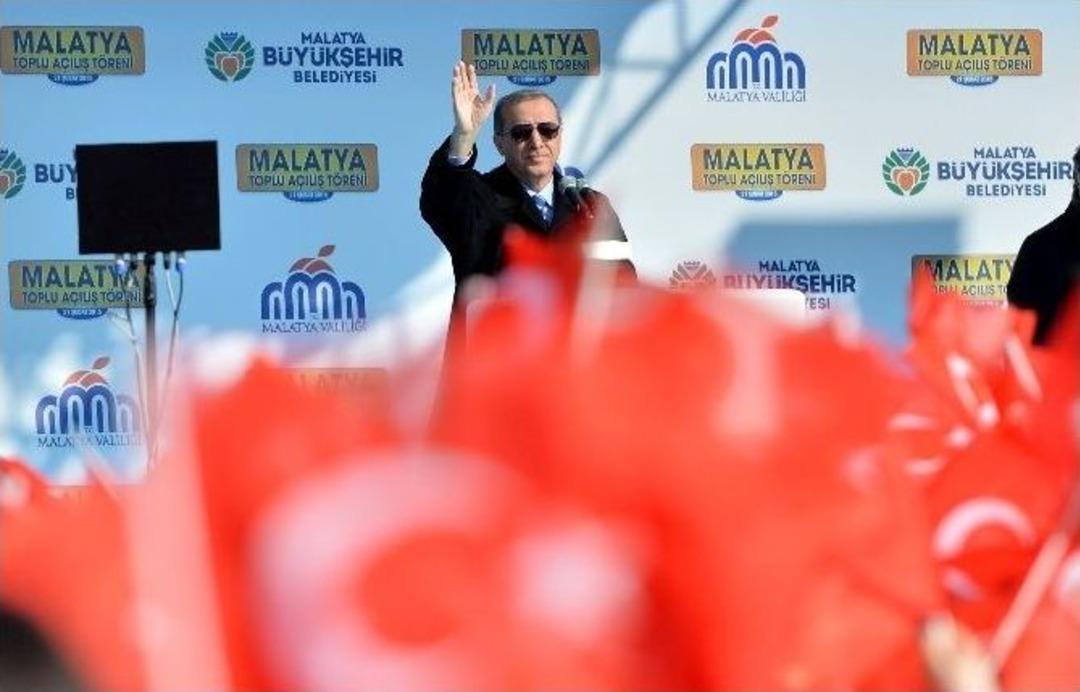Cumhurbaşkanı Erdoğan Malatya&rsquo;da Toplu A&ccedil;ılış T&ouml;renine Katıldı