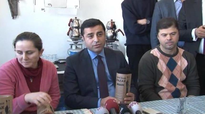 Demirtaş Kazova Iş&ccedil;ilerini Ziyaret Etti