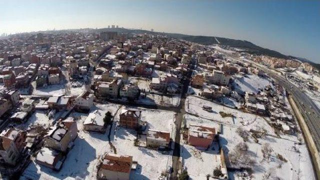 Anadolu Yakasında Beyaz Örtü Hakim