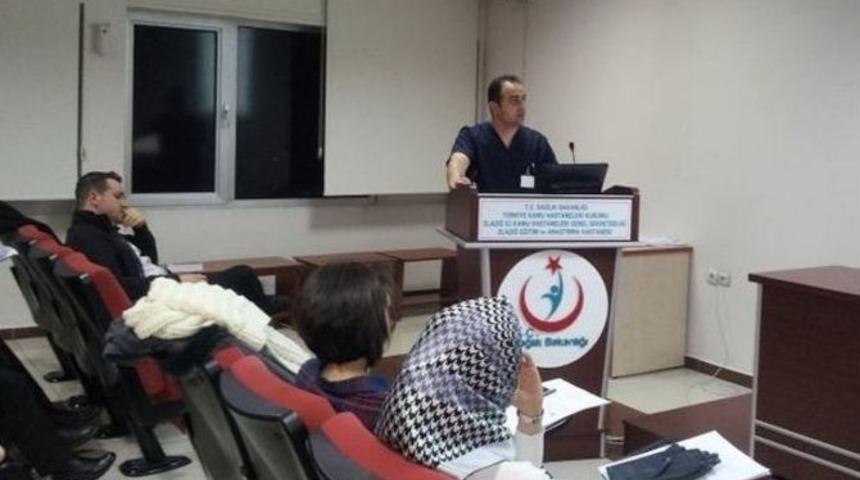 Elazığ&rsquo;da Doktorlara Sentetik Uyuşturucu Madde Eğitimi Verildi