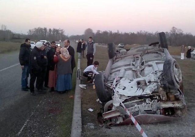 Çaycuma’da Trafik Kazası: 1 Ölü, 2 Yaralı