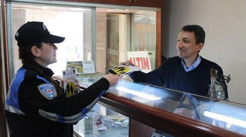 Uşak&rsquo;ta Sahte Altın Alarmı