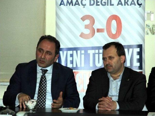 Murat Demir, Ak Parti İl Başkanlığını Ziyaret Etti