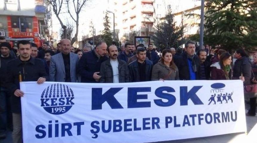 Kesk&rsquo;ten İ&ccedil; G&uuml;venlik Paketi Protestosu