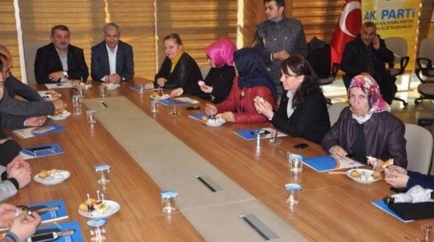 Milletvekili Aday Adayı Yılmaz Teşkilat Ziyaretlerinde