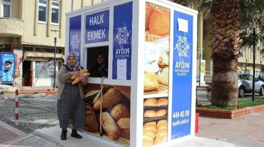 Sultanhisar&rsquo;da Halk Ekmek Satışları Başladı