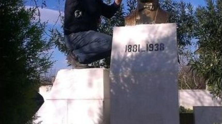 Fen İşleri M&uuml;d&uuml;rl&uuml;ğ&uuml; Atat&uuml;rk B&uuml;st&uuml;n&uuml; Onardı