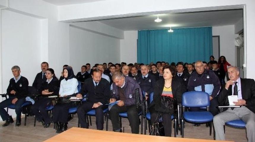 Zabıta Ekibine &lsquo;madde Bağımlılığı&rsquo; Eğitimi