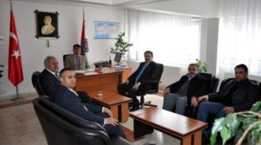 Başkan Kale&rsquo;den Emniyet M&uuml;d&uuml;r&uuml;ne Ziyaret