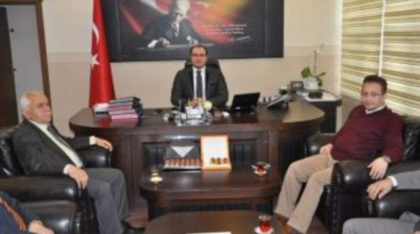 İdil Kaymakamı Karakaya&rsquo;dan Silopi Kaymakamı Arıkan&rsquo;a Hayırlı Olsun Ziyareti