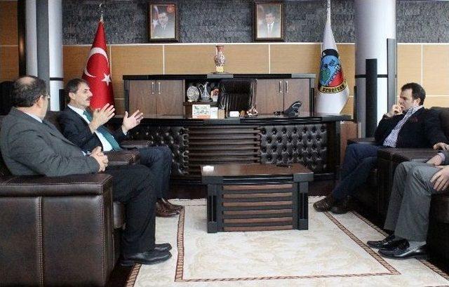 Ak Parti Milletvekili Aday Adayı Kemal Öztürk’ten, Başkan Alemdar’a Ziyaret