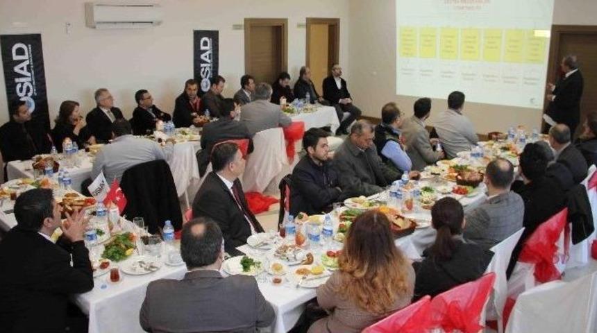 Başkan Genç, Osiad Üyeleri İle Bir Araya Geldi