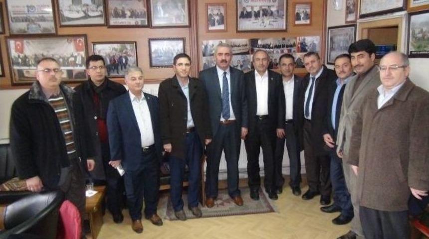 Ak Parti Milletvekili Aday Adayı Aydın Kalkan Hizmet-iş Sendikası&rsquo;nı Ziyaret Etti