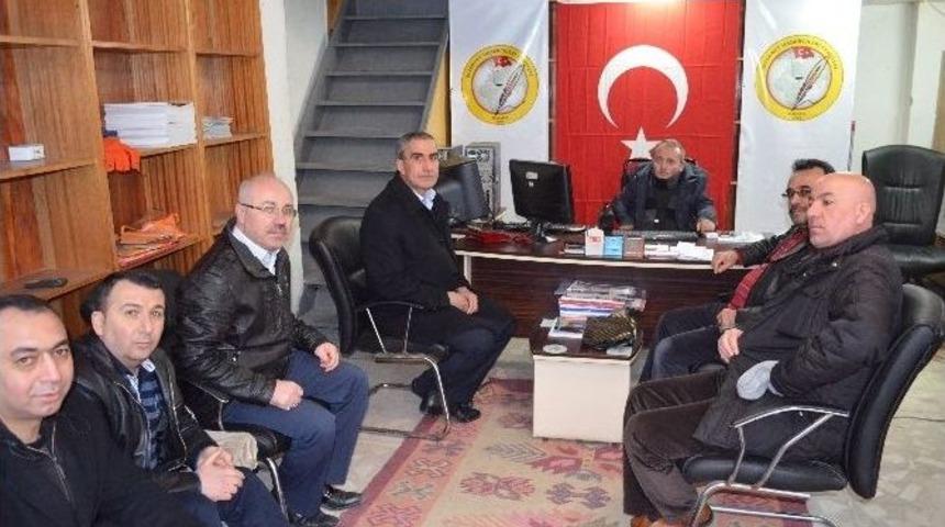 Bbp Battalgazi Ve Yeşilyurt İl&ccedil;e Başkanlarından İhacder&rsquo;e Ziyaret