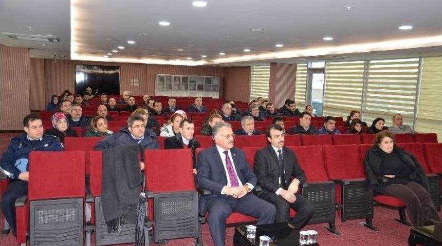 Gemlik Belediye Personeline İtfaiye Eğitimi