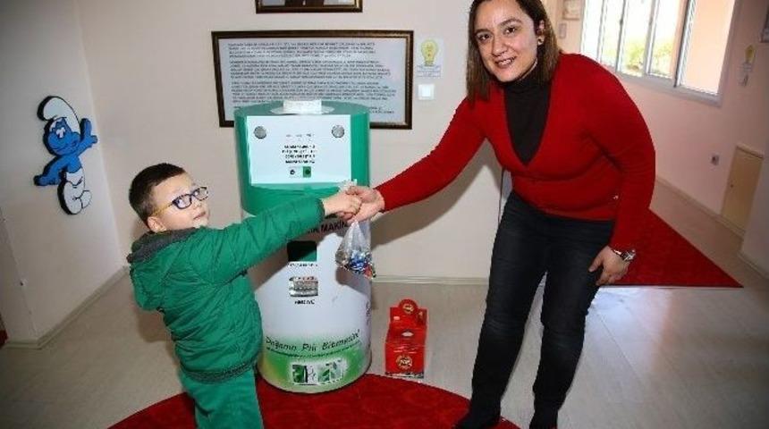 En &Ccedil;ok Atık Pil Getirenler &Ouml;d&uuml;llendirildi