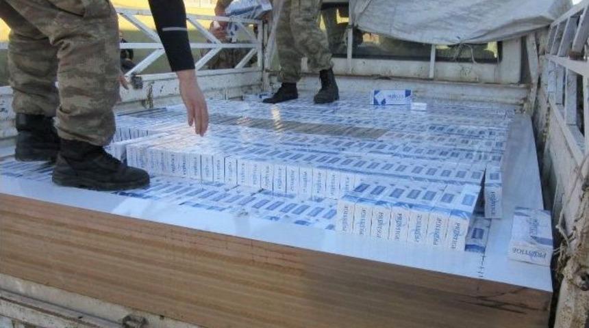 Pervari&rsquo;de 28 Bin 400 Paket Ka&ccedil;ak Sigara Ele Ge&ccedil;irildi