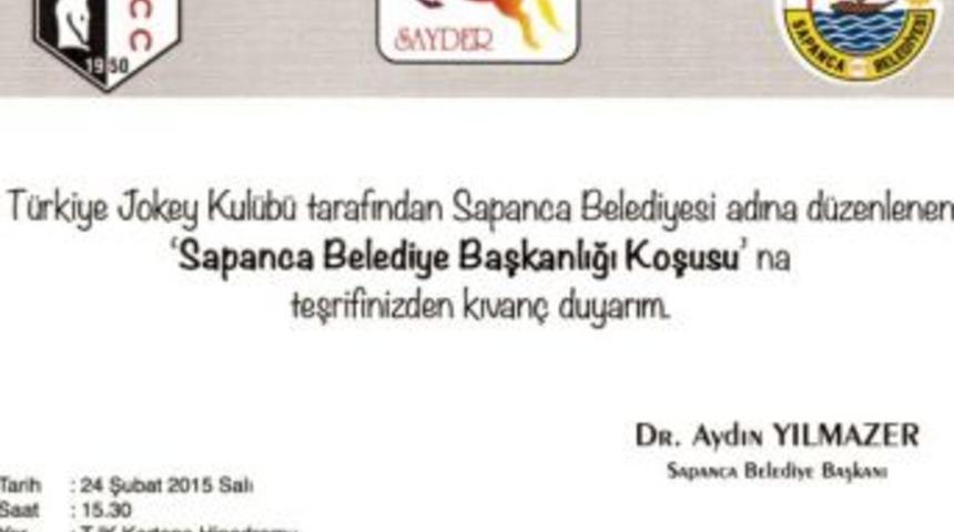 Sapanca Belediye Başkanlığı Koşusu Yapılacak