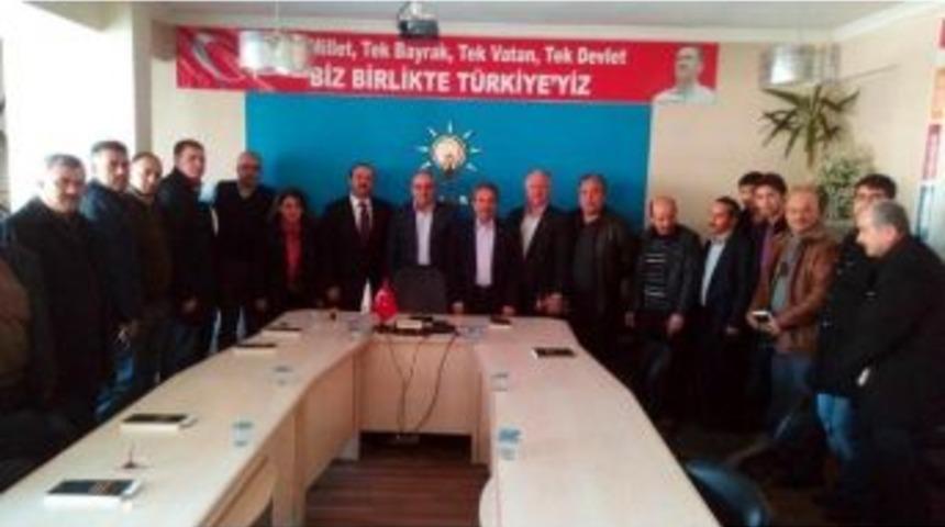 Ak Parti Akşehir İl&ccedil;e Teşkilatı&rsquo;na Aday Adaylarından Yoğun Ziyaret