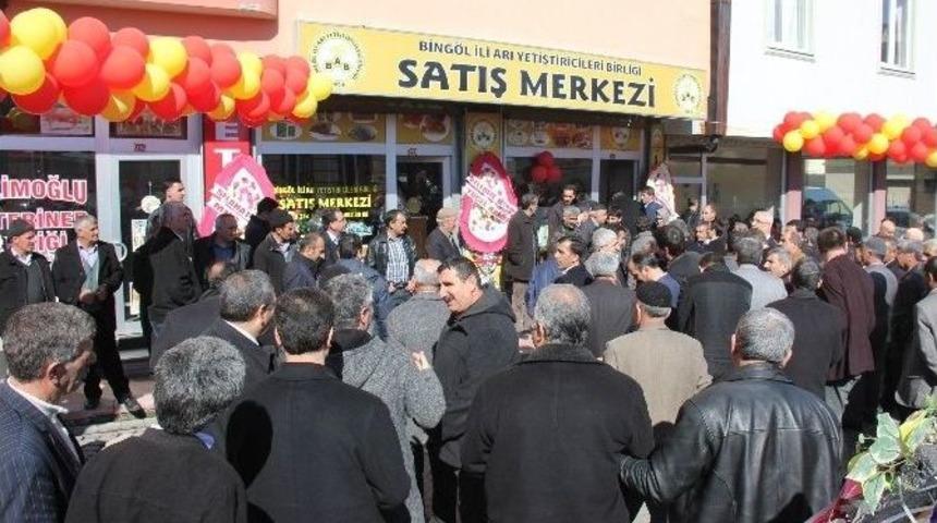 Bing&ouml;l&rsquo;de Bal Satış Merkezi A&ccedil;ıldı