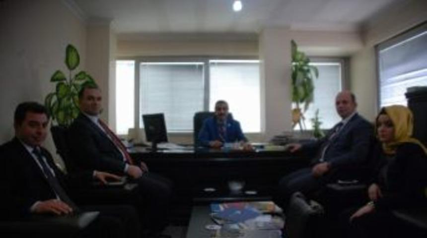 Milletvekili Aday Adayı Veli Kıyak Gaziantep İha B&ouml;lge Temsilciliği&rsquo;ni Ziyaret Etti