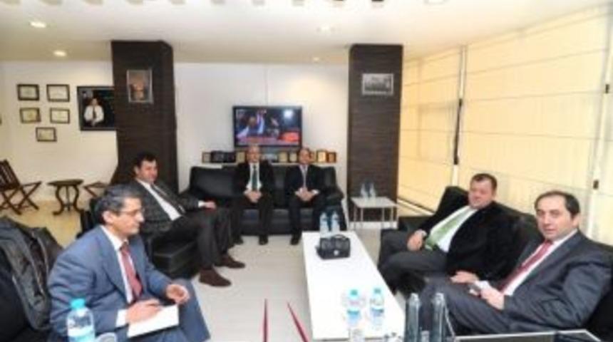 Rekt&ouml;r Alkan&rsquo;dan &Ccedil;orum Tso&rsquo;ya Ziyaret