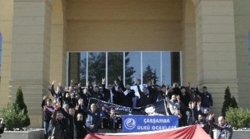 &Ccedil;arşamba &Uuml;lk&uuml; Ocakları&rsquo;ndan Protesto