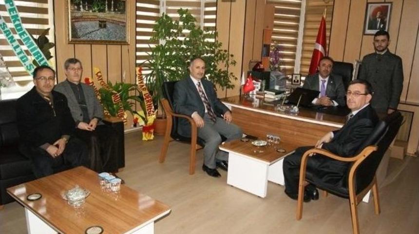 Diyanet-sen&rsquo;den M&uuml;ft&uuml; Arcaklıoğlu&rsquo;na Hayırlı Olsun Ziyareti