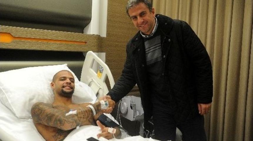 Hamzaoğlu’ndan Melo’ya Ziyaret